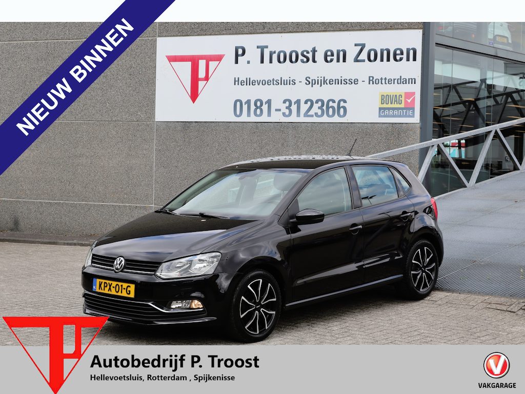 Volkswagen Polo 1.2 TSI BlueMotion Highline Climate control/Stoelverwarming/Cruise control/Parkeersensoren/Multifunctioneel stuurwiel/Elektrische ramen/Centrale deurvergrendeling/Licht metalen velgen