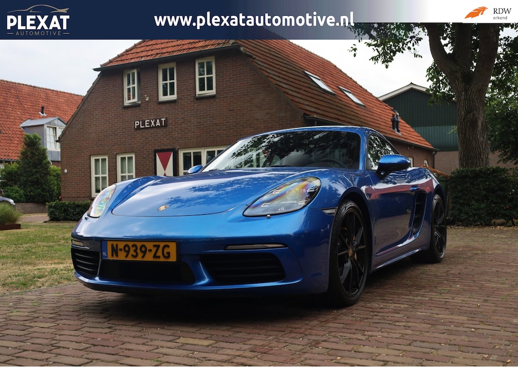 Porsche 718 Cayman 2.0 PDK. | Uniek | Dealeronderhouden | Sportuitlaat | 20 Inch | Full Led | Camera | 299PK | Volledige Historie