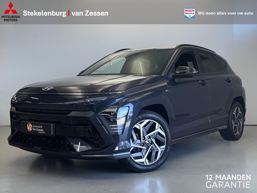 Hyundai Kona 1.6 GDI HEV N Line | NL-auto | 360° camera | Memory | Stoelventi | Adapt Cruise | Apple Carplay/ Android Auto | 18" LM |