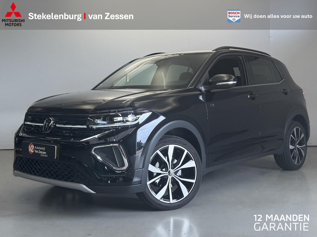 Volkswagen T-Cross 1.5 TSI R-Line Edition | IQ-Light | Tr.haak | Adapt Cruise | Camera | Keyless | Clima | 18" LM | stoelverw | Rijklaarprijs |