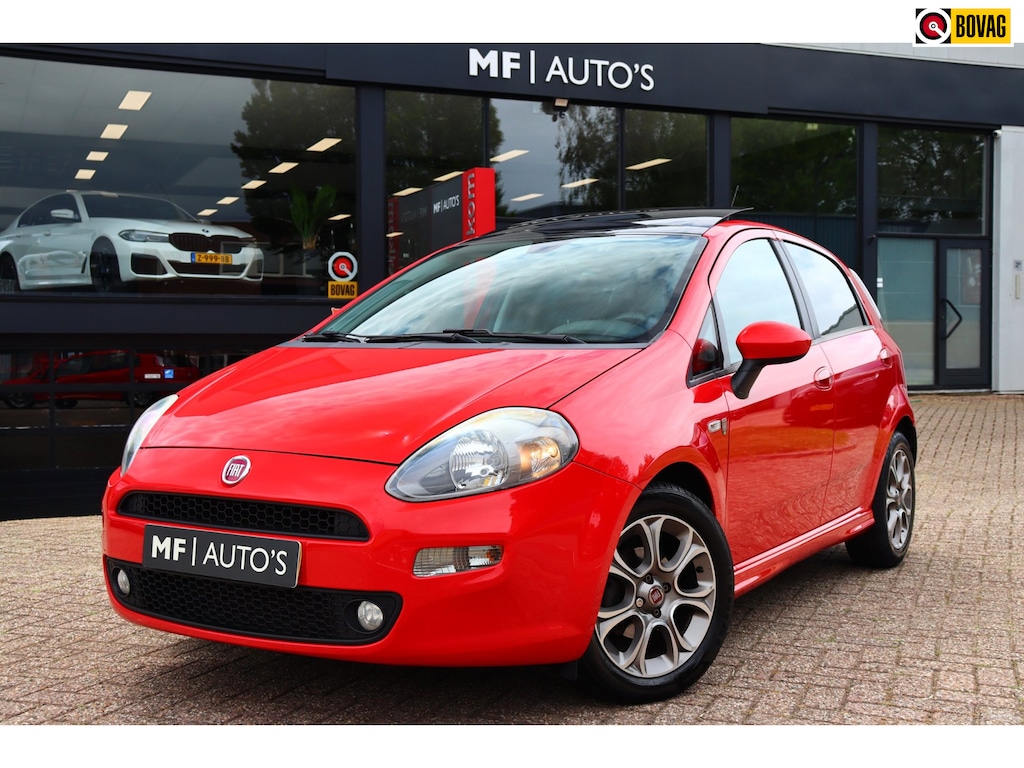 Fiat Punto Evo 0.9 TwinAir Lounge|Pano|PDC|Clima|NL Auto NAP