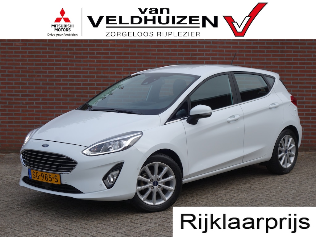 Ford Fiesta 1.0 Titanium | trekhaak | adaptieve cruisecontrol | navigatie