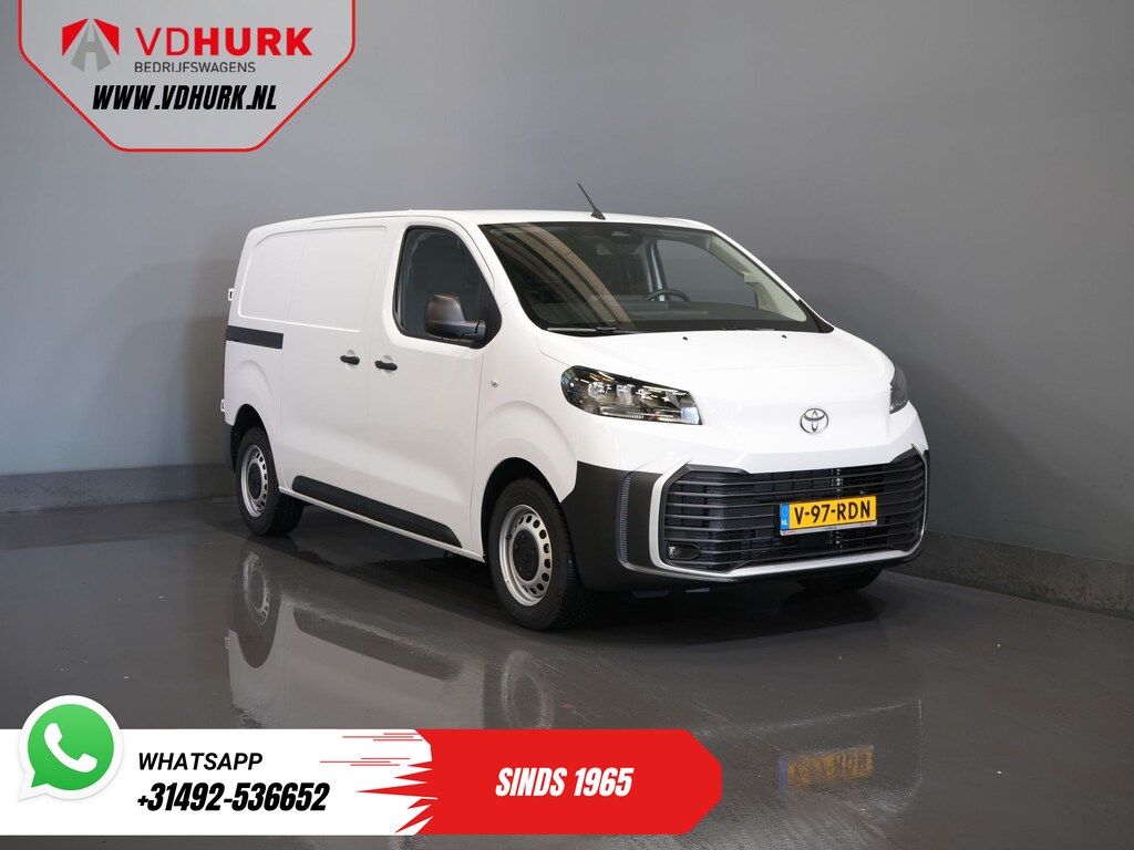 Toyota PROACE Electric Worker e-ProAce 230 km WLTP Adapt.Cruise/ Standkachel/ Stuurverw./ Carplay/ Airco/ Camera/ PDC