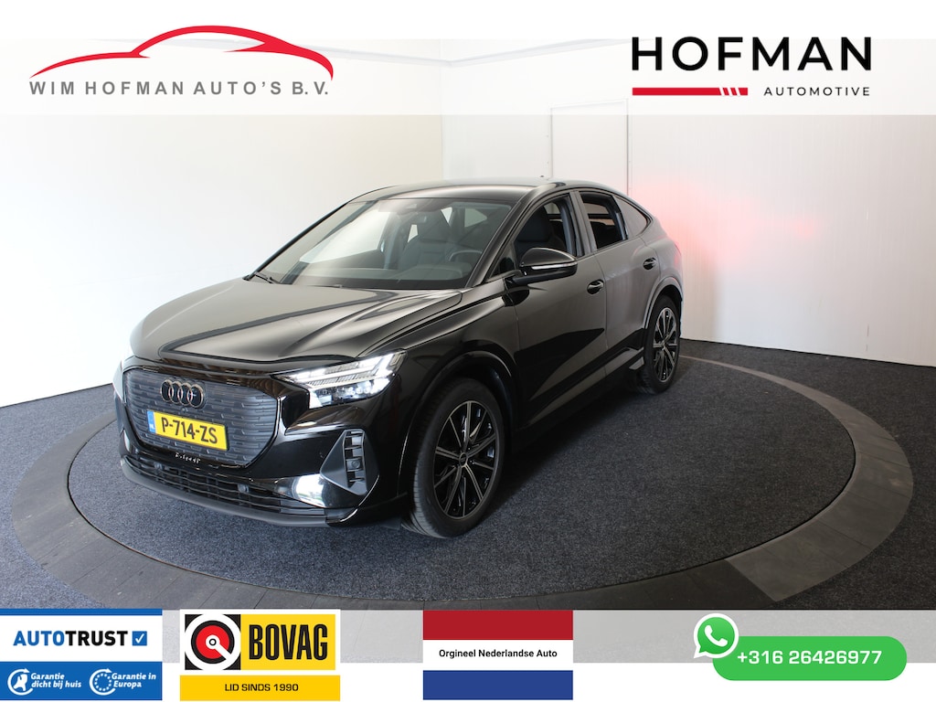 Audi Q4 Sportback e-tron 55 kWh Advanced Black edition El a-Klep 20" Virtual