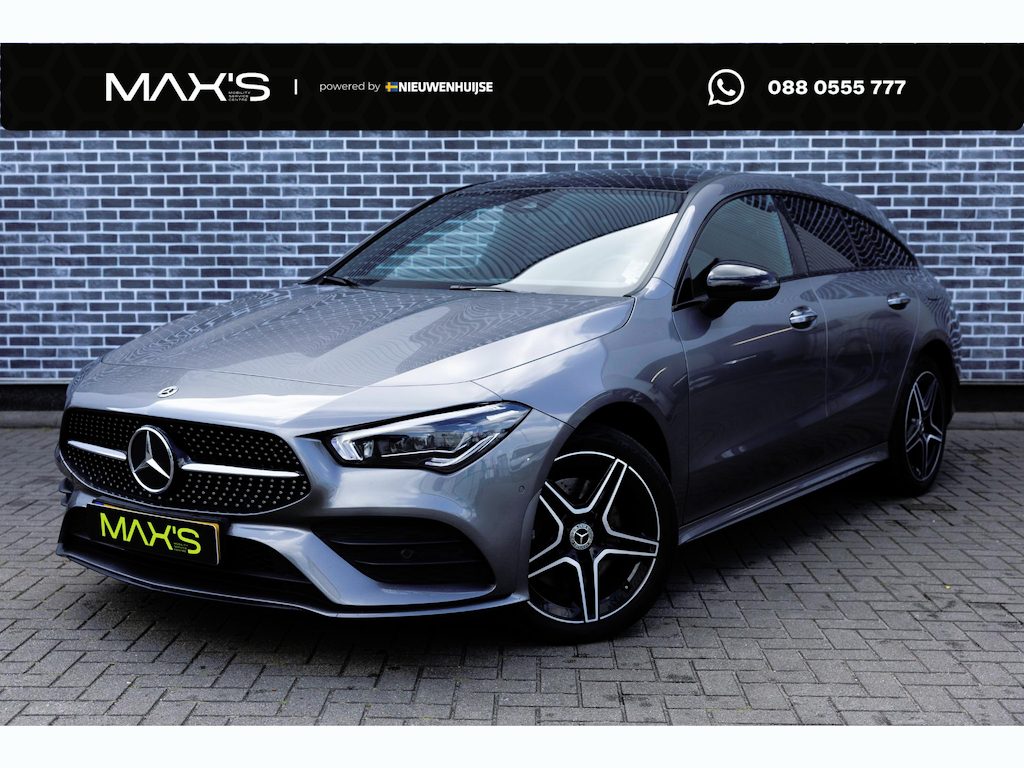 Mercedes-Benz CLA Shooting Brake 250 e AMG Limited | Panoramadak | Plug-in Hybrid (PHEV) | Achteruitrijcamera | Parkeersensoren | Night-pakket | Lichtmetalen Velgen 18 inch | MBUX Widescreen | Stoelverwarming | Apple Carpaly | Android Auto