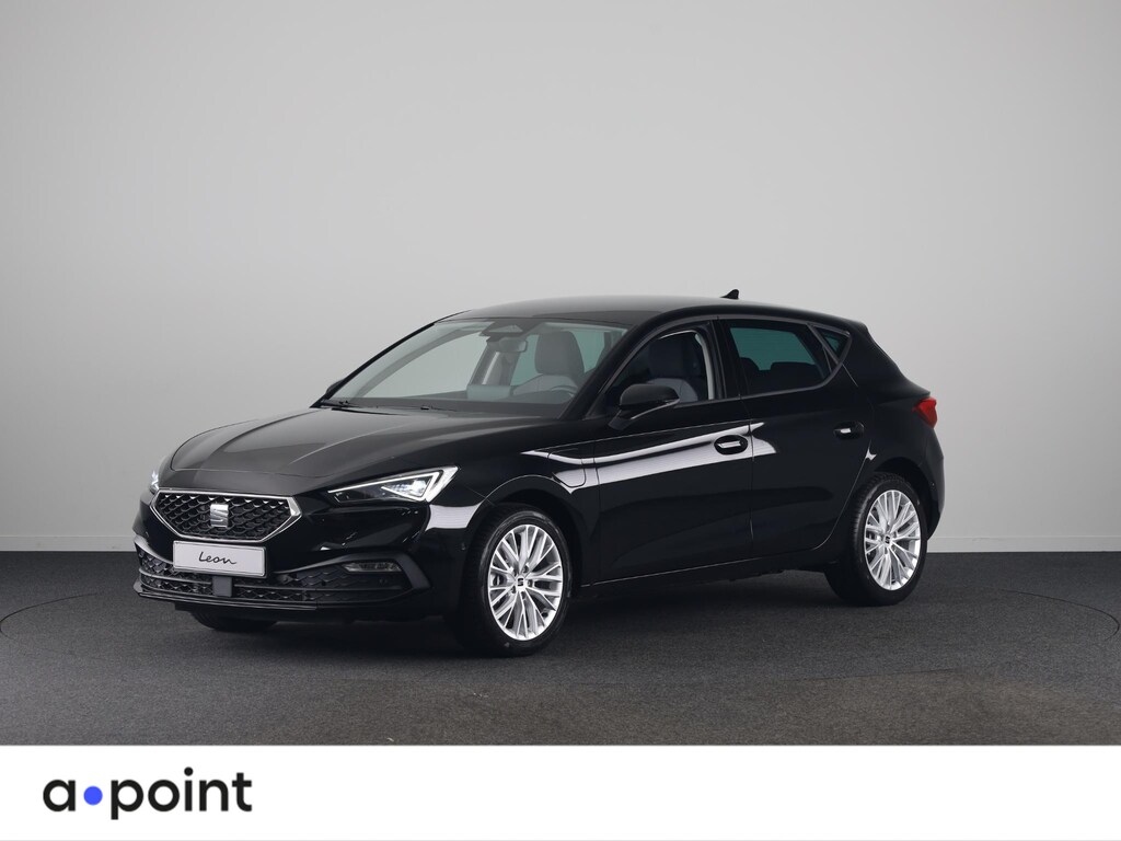 SEAT Leon 1.5 TSI e-Hybrid Style Business Intense | Midnight Black Metallic | Technology pack | Verwarm. Stuur + Stoelen | Matrix LED Koplampen | Keyless Entry | Draadloze Carplay