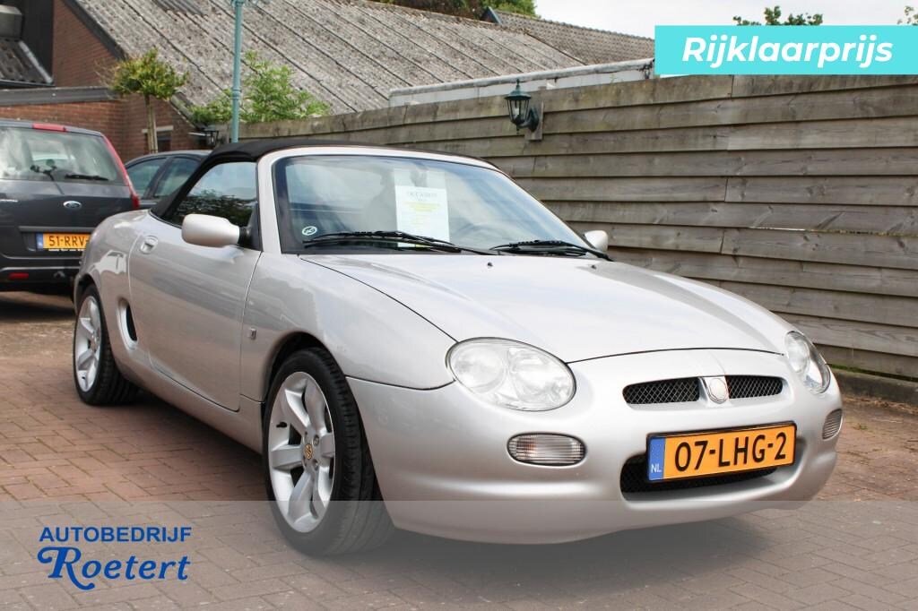 MG MG F 1.8I 75 MK III Cabrio softtop 2-drs 120pk. airco/radioCD/aux-in/lichtmet.velgen