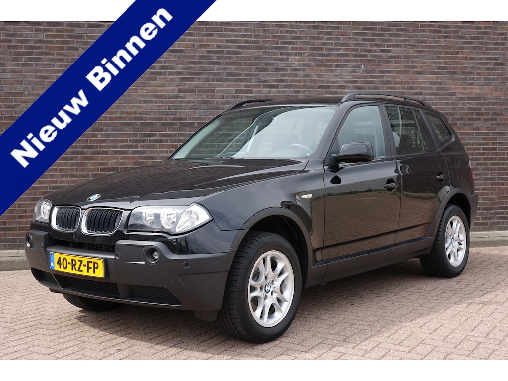 BMW X3 2.0i Introduction, navigatie, mooie en originele auto! Youngtimer N.A.P.