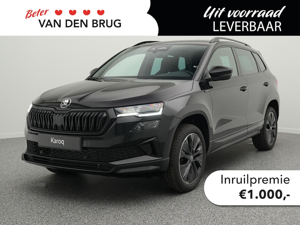 Skoda Karoq Sportline Ultimate 1.5 TSI DSG | Trekhaak | Elektrische achterklep | Adaptieve cruise control | Panoramadak | Stoelverwarming