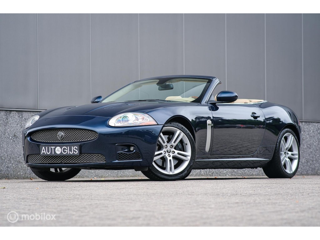 Jaguar XKR 4.2 V8 Convertible 416 pk | Indigo Blue | Stoel + stuurwiel verwarming | youngtimer |