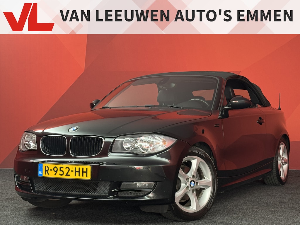 BMW 1-Serie Cabrio 118i | Stoelverwarming | Leder | Cruise