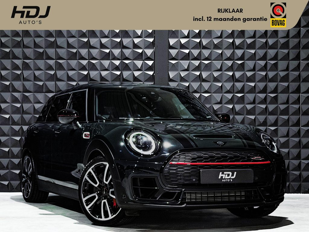MINI Clubman 2.0 JCW ALL4 John Cooper Works | Pano | 19"| HUD | H/K | JCW Stoelen | Rebel Green | Camera |