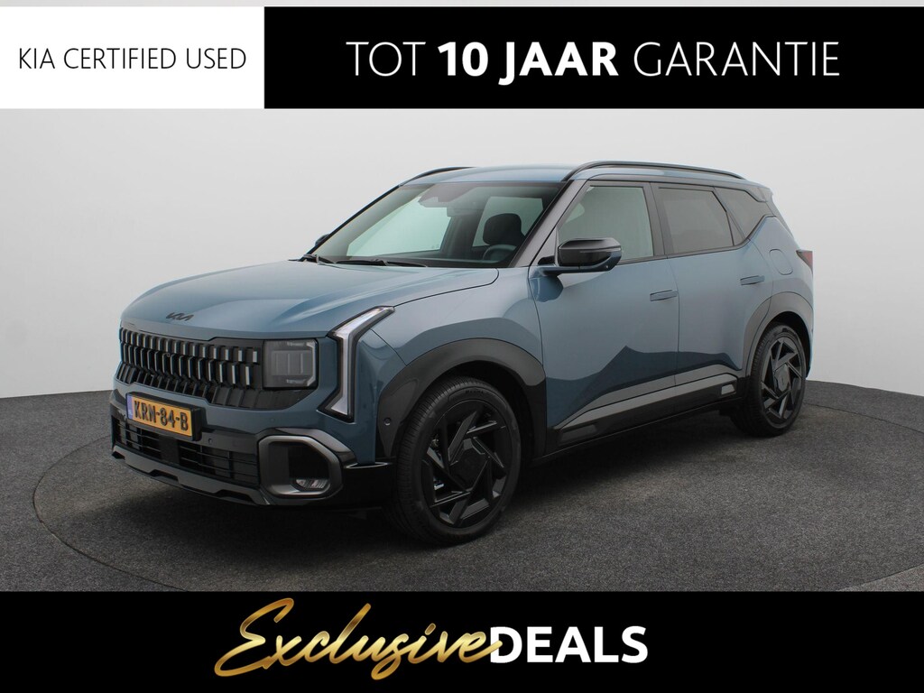 Kia Seltos 1.6 T-GDi Demo Edition | Automaat | Leder | Stoelverwarming en Verkoeling | Elektr. Stoel met geheugen | 360 Camera |