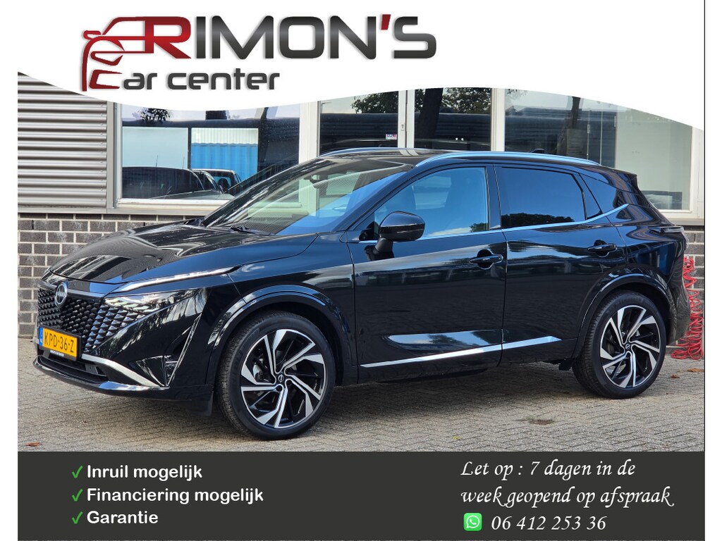 Nissan Qashqai 1.3 MHEV Tekna Plus 360 Camera Pano Incl Btw Bom Vollll