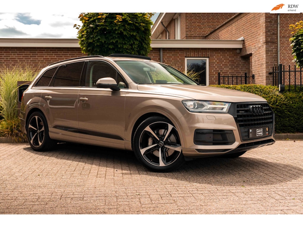 Audi Q7 3.0 TFSI Quattro Pro Line S 333 PK Luchtvering Pano Camera Leder Stoelverwarming 21''