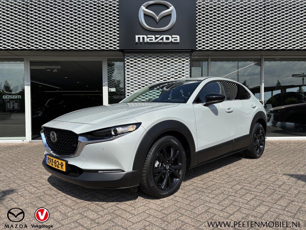 Mazda CX-30 2.5 e-SkyActiv-G M Hybrid Homura AUTOMAAT | T/M 7-2032 FABRIEKSGARANTIE | 4-SEIZOENSBANDEN |