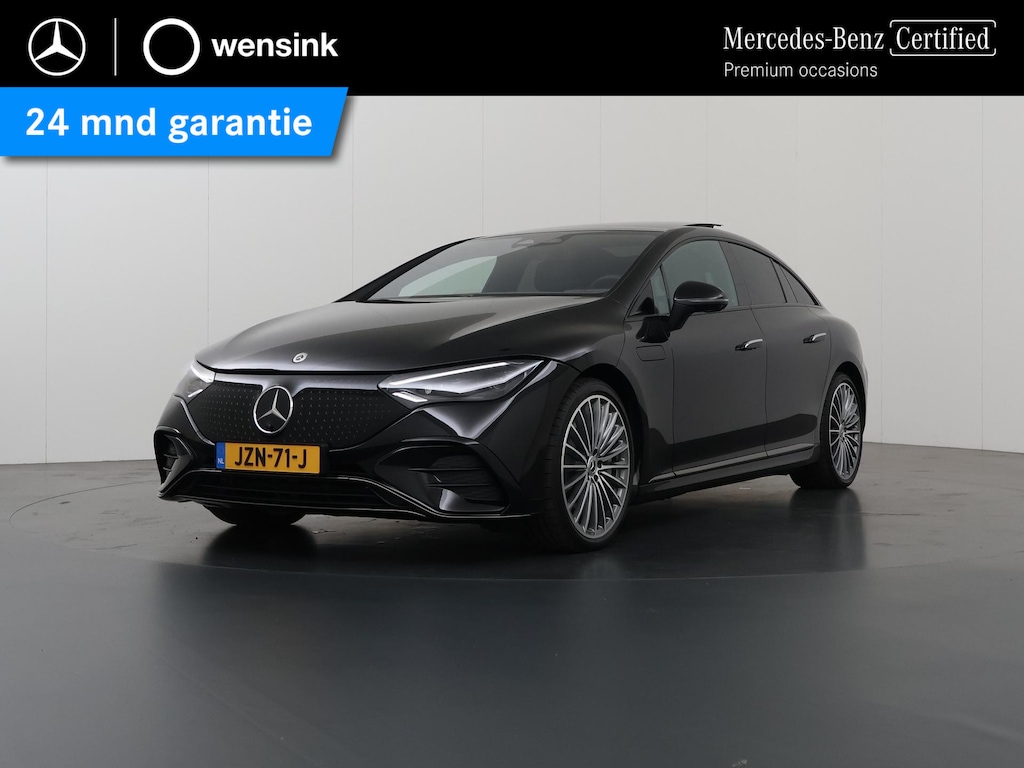 Mercedes-Benz EQE 300 Business Solution AMG 90 kWh | Panoramisch schuifdak | Burmester | AIRMATIC | MBUX augmented reality | Premium Pakket | Akoestisch comfortpakket |