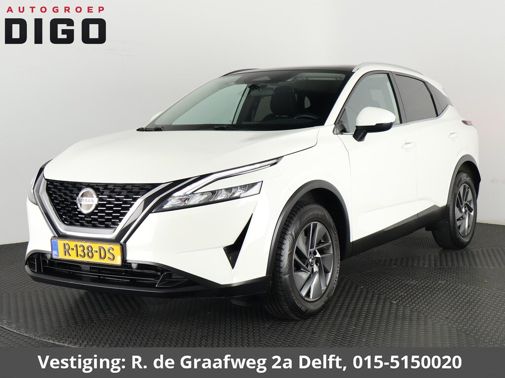 Nissan Qashqai 1.3 MHEV Xtronic Acenta Automaat | *Garantie tot 08-2032! | Apple Carplay & AndroidAUTO | Panoramadak | 1e eigenaar |
