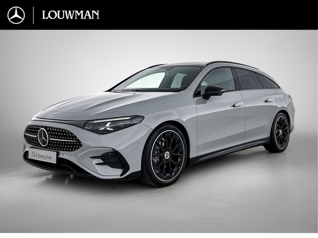 Mercedes-Benz CLA Shooting Brake 180 Business Solution AMG | Premium pakket | Nightpakket | Sportstoelen | URBAN GUARD | Massage functie | 19" vijfspaaks lichtmetalen AMG-velgen | Warmtewerend, donkergetint glas |