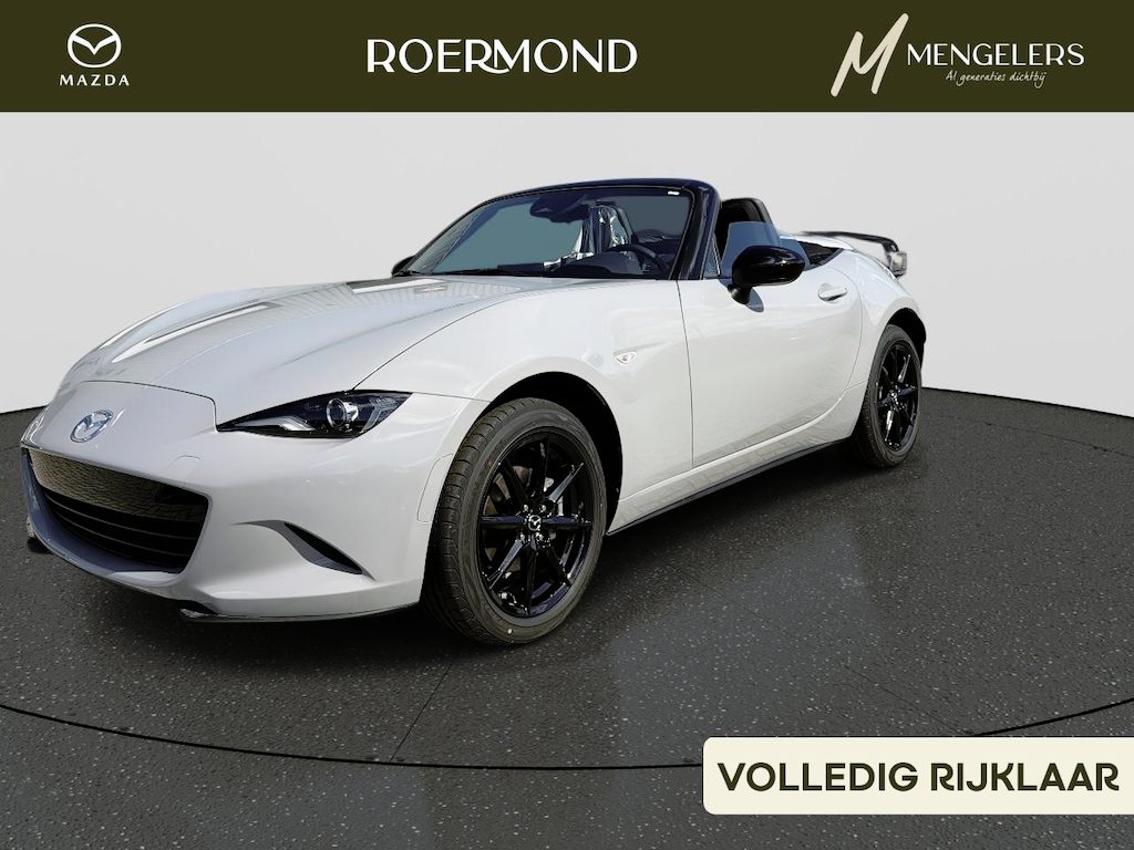 Mazda MX-5 1.5 SkyActiv-G 132 Prime-Line | Rijklaar | Navigatie | Airco | Apple Carplay | Android Auto | velours/alcantara bekleding |