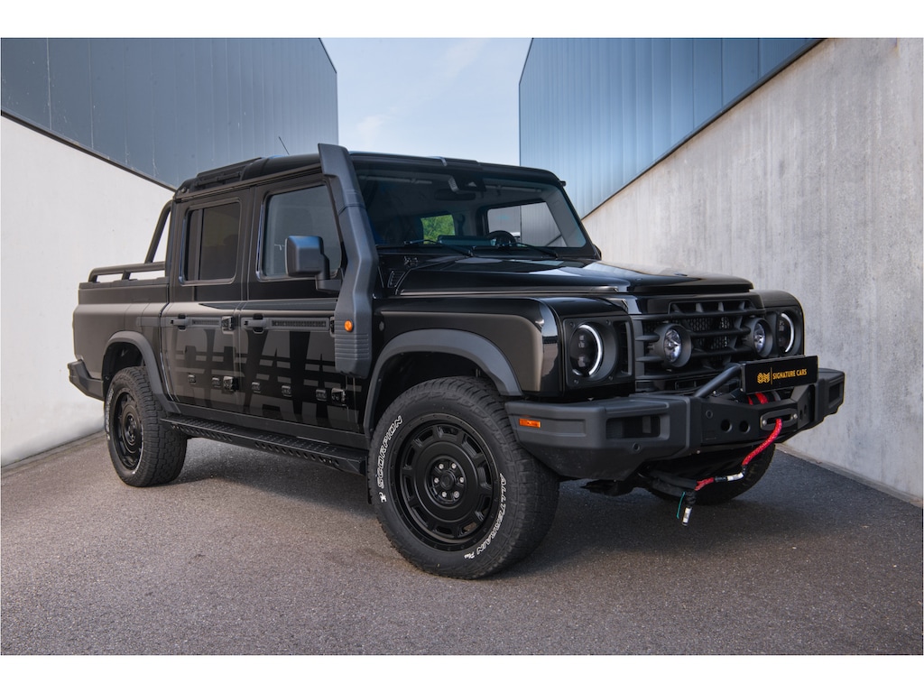 Ineos Grenadier Pick-Up Special Edition - Urban Automotive LETECH High power winch - Side Bars - Xpel Protection