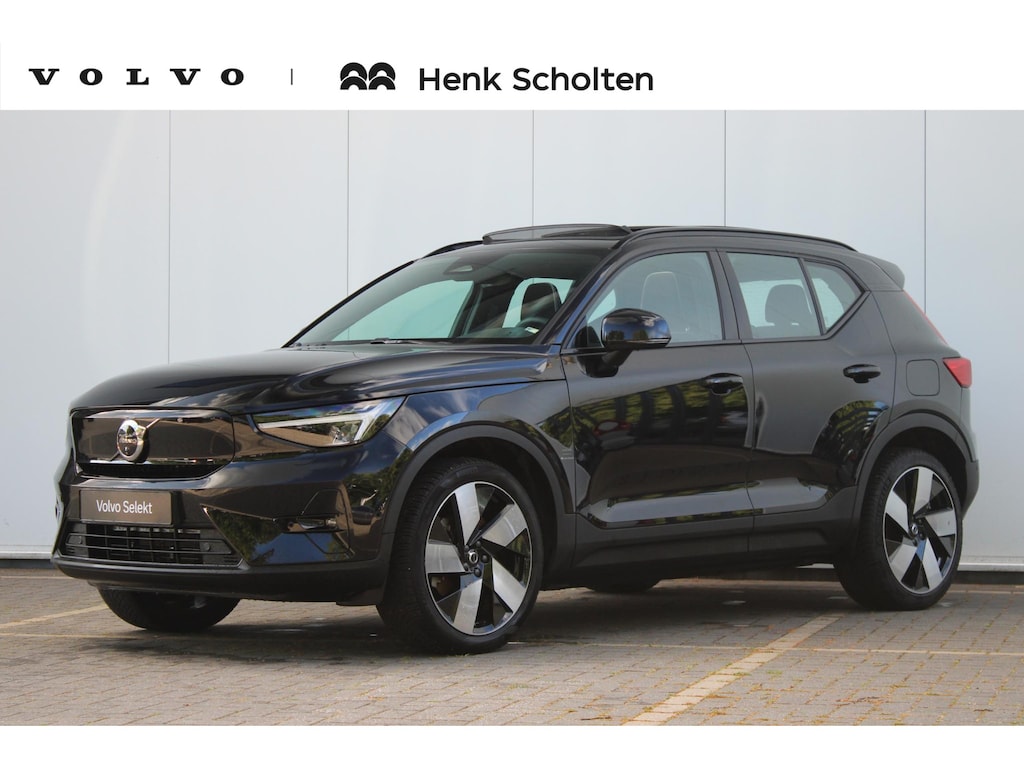 Volvo XC40 Single Motor Extended Range Ultimate 82 kWh | Adaptive Cruise & Pilot Assist | Panoramisch Schuif-/Kanteldak | Power Seats incl. Memory | Premium Harman/Kardon Audio | Google Services | Elektr. Achterklep | 360 Camera | Keyless | Semi-elektr. Trekhaak