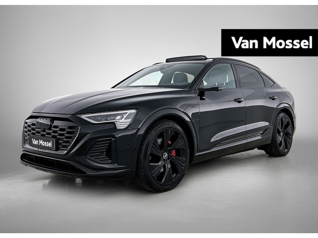 Audi Q8 Sportback e-tron 55 quattro S Edition 115 kWh 408 PK | S-line l Adaptive Cruise Control l Panoramadak l Luchtvering | Bang & Olufsen Premium 3D l 360 Camera l Trekhaak l Apple Carplay | Android Auto l Privacy glas l Stoelverwarming voor en achter l
