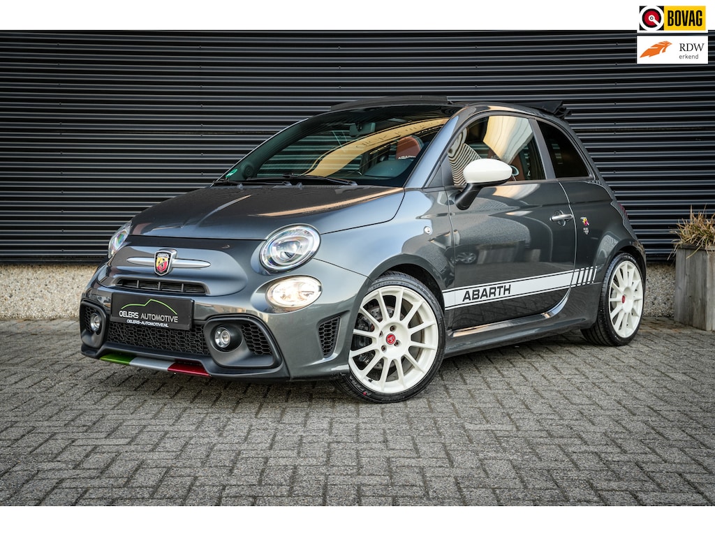 Abarth 595 595C 1.4 T-Jet Turismo 165pk | Leder | Clima | Uconnect | Metalic | PDC | Super gaaf! |