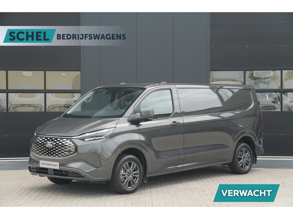 Ford E-Transit Custom 340 L2H1 Limited 71 kWh 218pk - AGR Bestuurdersstoel - Trekhaak - ACC - B&O - Navi - Stoel/Stuurverwarming - 360 Camera - Blindspot - Rijklaar