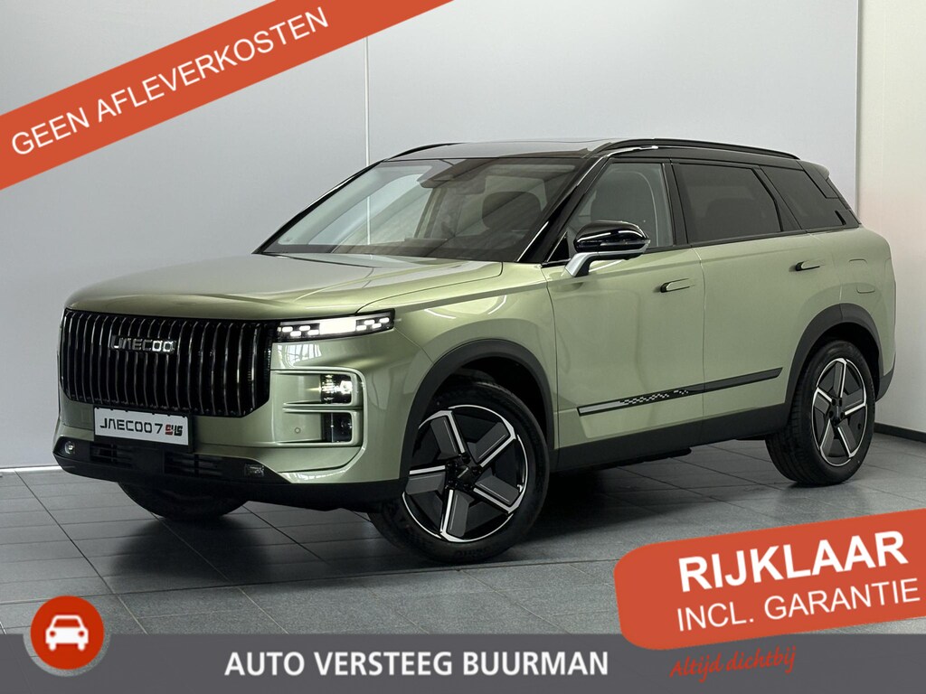Jaecoo 7 1.5 GDI SHS-P Exclusive Plug-In Hybrid, 90km elektrisch, camera's rondom, panoramadak