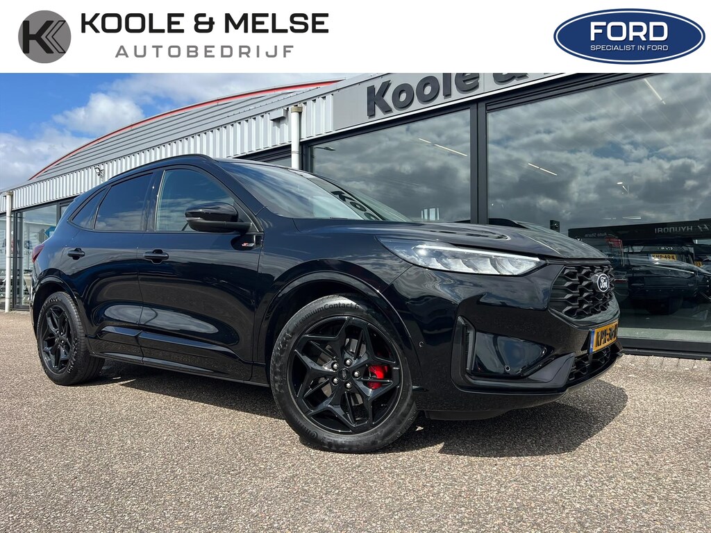 Ford Kuga 2.5 FHEV 190pk e-CVT ST-Line X,Black Edition , Zwarte velgen , Adaptive CC , CarPlay , AGR stoelen , Geen laadkabel nodig