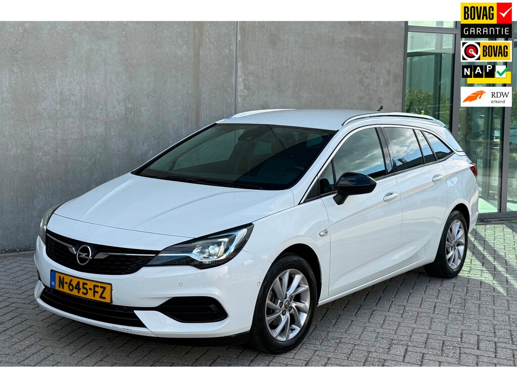 Opel Astra Sports Tourer 1.2 130pk 2021 Wit CAMERA|1E EIG|NAP