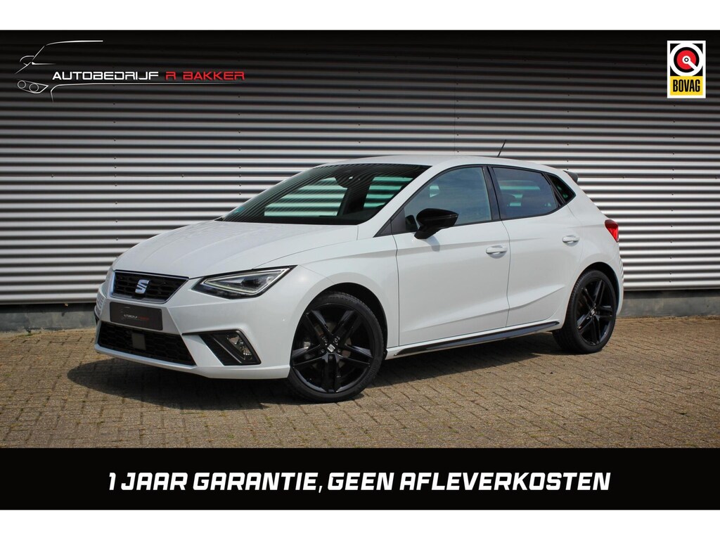 SEAT Ibiza 1.0 EcoTSI FR Black Edition // Sfeerverlichting | Virtual Cockpit | Keyless | Navi. | CarPlay & Android Auto | Stoelverwarming | Cruise control adaptief