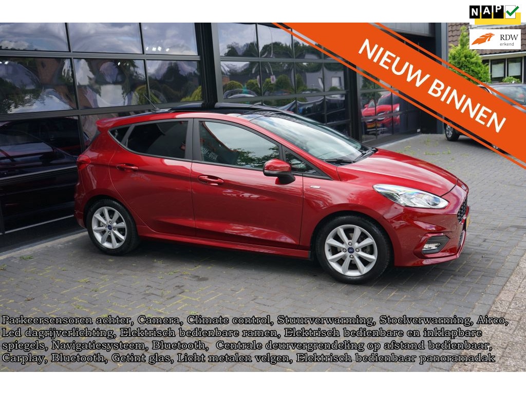Ford Fiesta 1.0 EcoBoost ST-Line, Panodak, Clima, Camera, CC