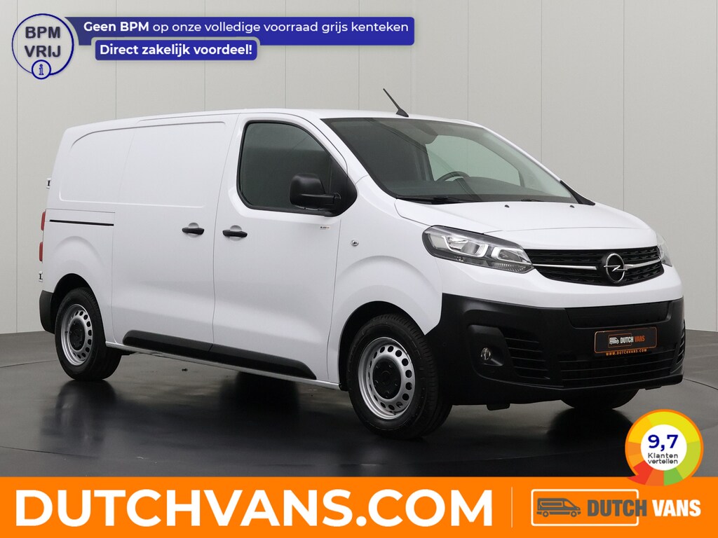 Opel Vivaro Lang edition 75KWh | Elektrisch | Achterdeuren | Airco | Cruise | Multimedia