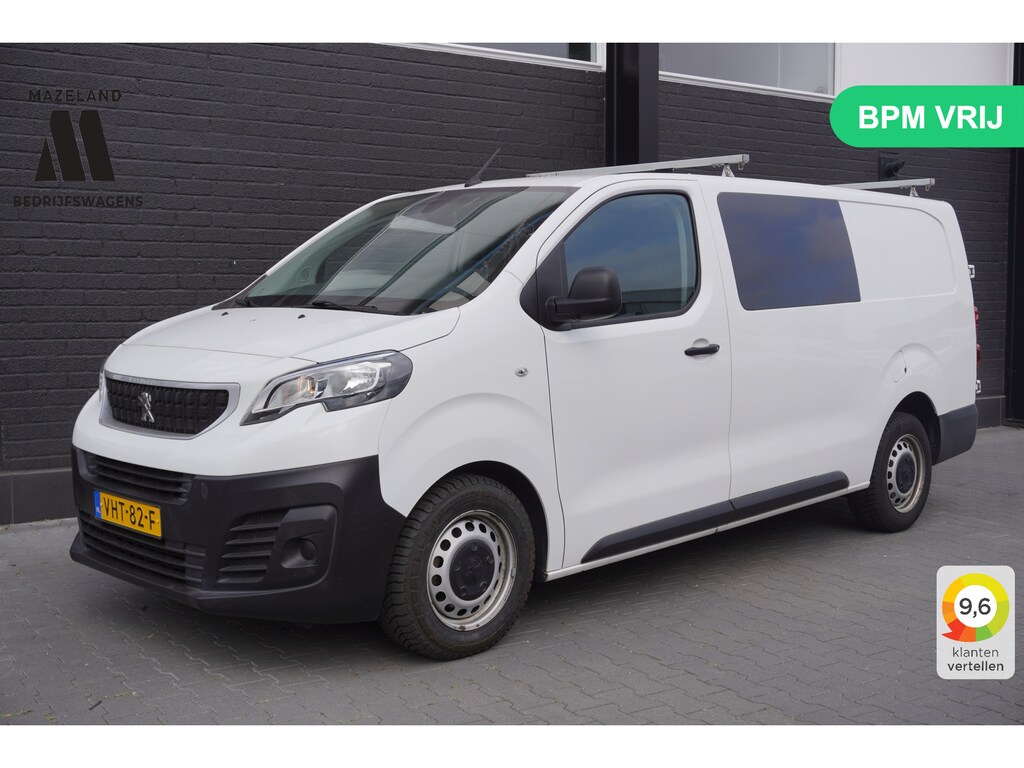 Peugeot Expert 2.0 BlueHDI 122PK L3 Dubbele Cabine EURO 6 - Airco - Navi - Cruise - €16.950,- Excl.