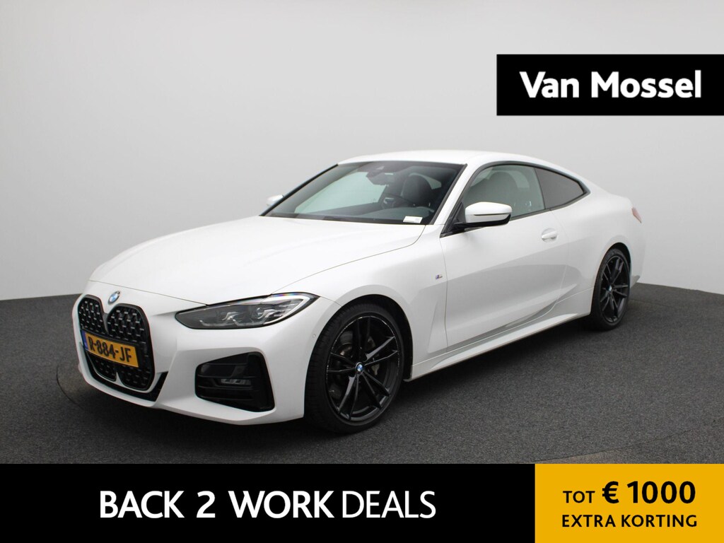 BMW 4-Serie Coupé 430i High Executive | M-SPORT | Harman/Kardon | Camera | Sfeerverlichting | Cruise Control | Stoelverwarming | Keyless | Virtual Cockpit |