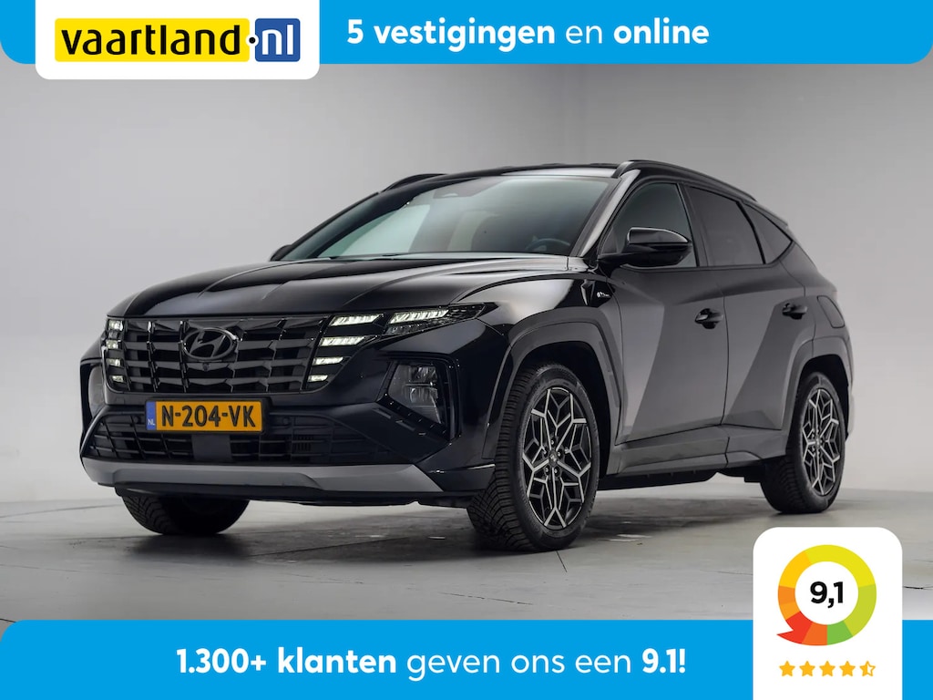 Hyundai Tucson 1.6 T-GDI PHEV N Line Aut. [ Trekhaak 360°Cam Stoelkoeling/verwarming Krell-Audio ]