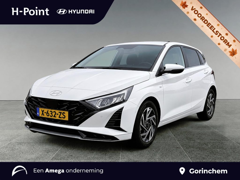 Hyundai i20 Premium Sky 1.0 T-GDI 100pk | SCHUIF/KANTELDAK | 16'' BI-COLOR LM-VELGEN | KEYLESS ENTRY | APPLE CARPLAY / ANDROID AUTO | NAVI PRO |