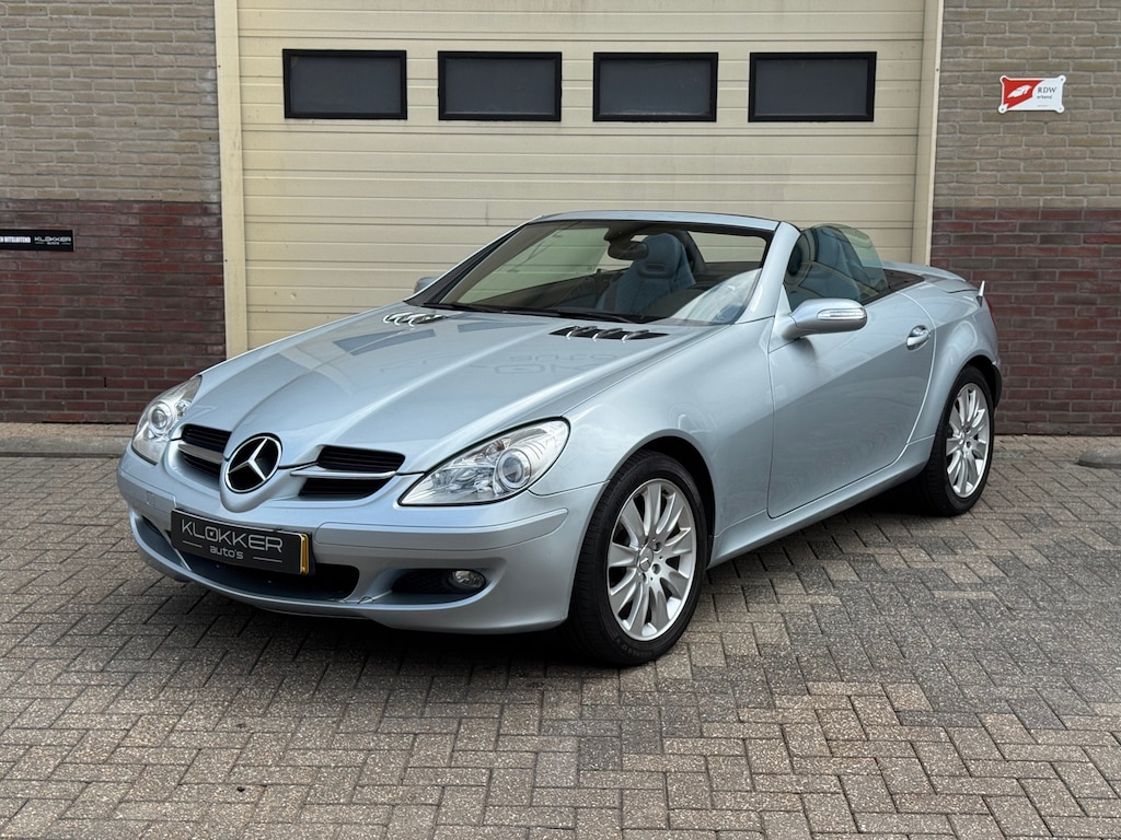 Mercedes-Benz SLK 200 K. Nek-/stoelverw.|Leder|Bluetooth