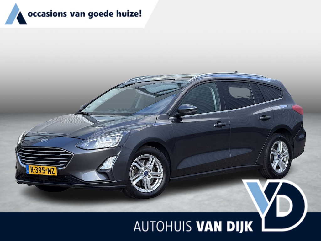 Ford Focus Wagon 1.0 EcoBoost Titanium X Business | Carplay/Stuur-/Stoel&Voorruitverw./Camera/Cruise Control