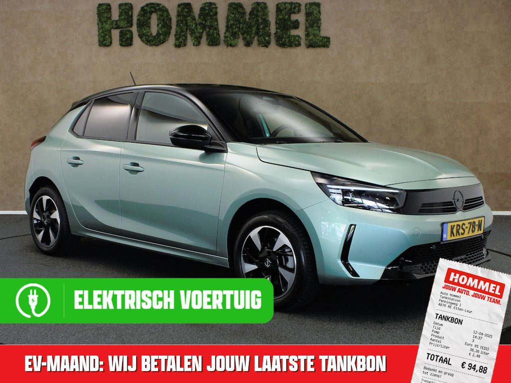 Opel Corsa-e Electric Yes 50 kWh - APPLE CARPLAY/ANDROID AUTO - VOORSTOELEN VERWARMD - STUURVERWARMING - CLIMATE CONTROL - PARKEERSENSOREN VOOR EN ACHTER - CRUISE CONTROL