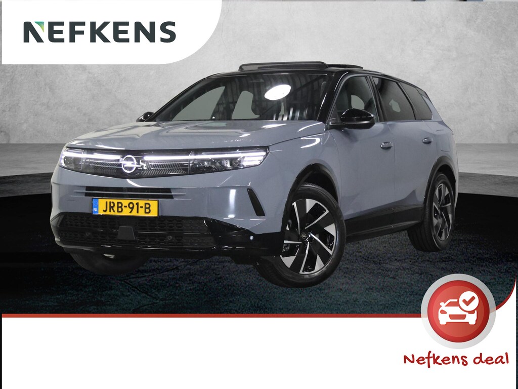 Opel Grandland 1.6 Turbo 195PK Plug-in-Hybrid GS | 1ste eigenaar | Head-up display | AppleCarPlay/AndroidAuto | Navigatie | Adaptieve Cruise Control | Keyless | AGR Stoelen | Schuifkanteldak | Stoel/Stuur/Voorruitverwarming | FULL LED | 360'Camera | Isofix | Privacy Glass | Trekhaak |