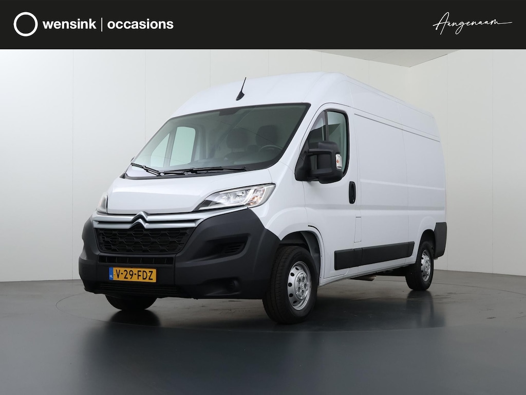 Citroën Jumper 2.2 BlueHDi | 120 PK | L2 H2 | 3.3t | Climate Control | Trekhaak | 3-zits | Navigatie | Apple Carplay | Betimmering | 2500KG. AHW |