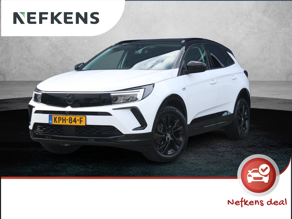 Opel Grandland 1.2 Turbo GS 1ste eigenaar | Camera 360* | Stoel-Stuur Verwarming | Verlengbaar zitvlak | 17" LMV | Apple Carplay & Android Auto
