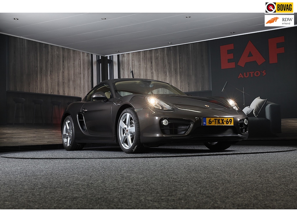 Porsche Cayman 2.7 PDK / NAP / Aut / TOPSTAAT / ZGAN / Airco / F1 / Navi / Elek Pakket / Leder / 19 Inch