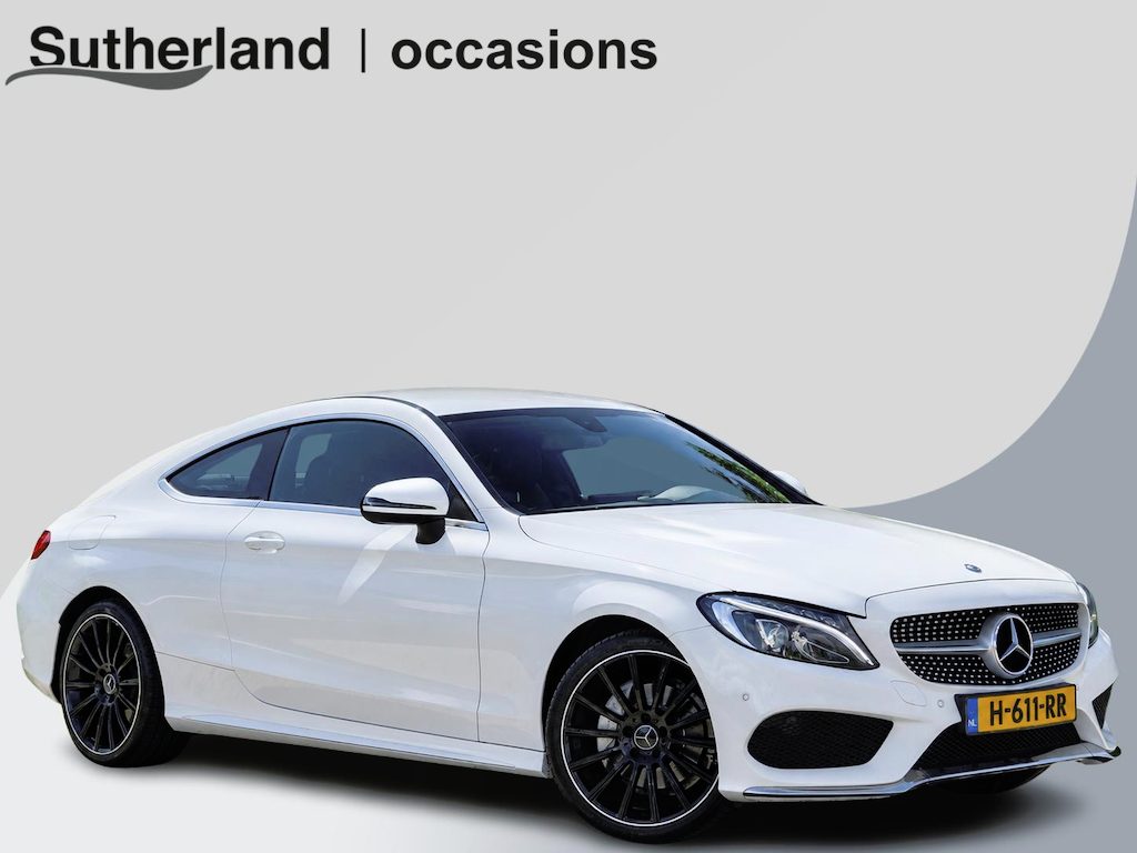 Mercedes-Benz C-klasse Coupé 180 Edition 1 AMG 156 PK | Stoelverwarming | Navigatie | Climate Controle | LED | Cruise | Half lederen bekleding | Elek. Stoelen |