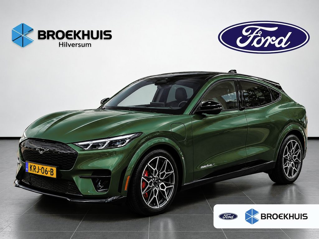 Ford Mustang Mach-E GT Extended 91KWh AWD 487pk | Panoramadak | 20"LMV | 4 Jaar Fabrieksgarantie | Fabrieksauto Nieuwstaat!!