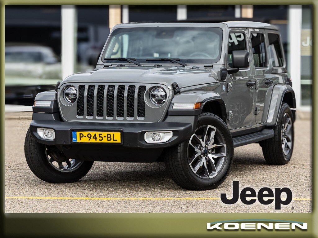 Jeep Wrangler 4XE 4x4 Autom. SAHARA MY SKY TOP / LEER / 20 All SEASON