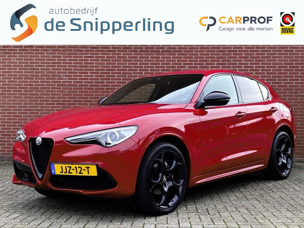 Alfa Romeo Stelvio 2.0T AWD VELOCE Q4 280pk NAVI CLIMA LEDEREN BEKLEDING